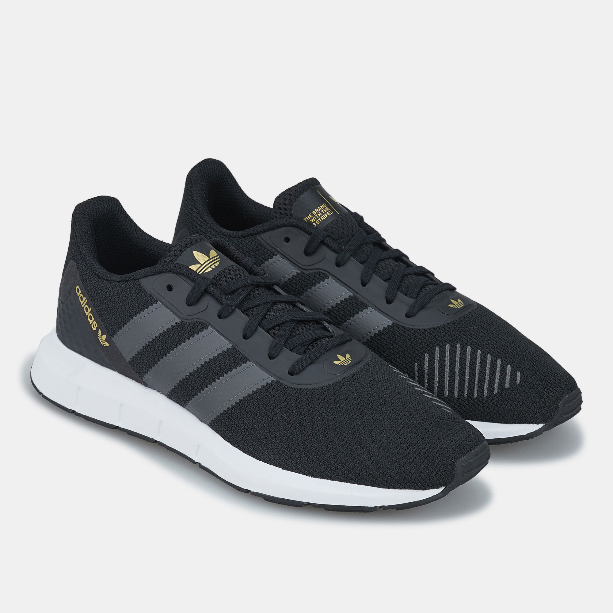 Adidas womens online swift run black