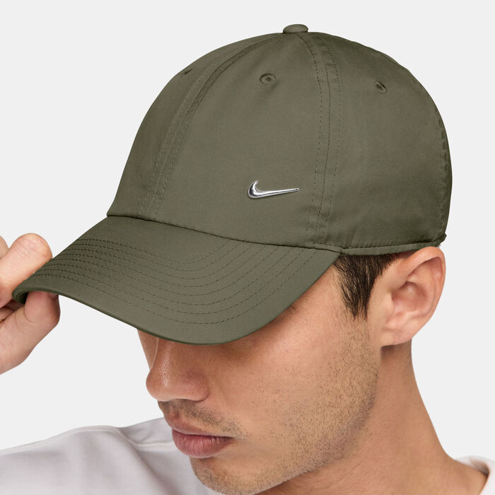 Nike Men's Dri-FIT Club Unstructured Swoosh Cap Green Nike Men's Dri-FIT Club Unstructured Swoosh Cap Green image number 4
