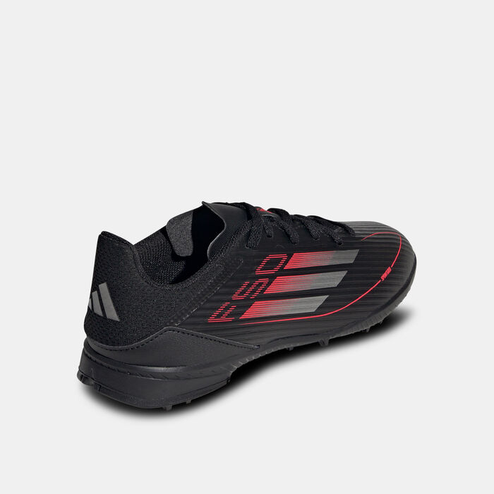 adidas Kids' F50 League Turf Ground Football Shoes Black image number 2
