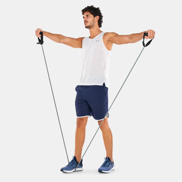 Under Armour Men's UA HIIT Woven Shorts Blue Under Armour Men's UA HIIT Woven Shorts Blue image number 2