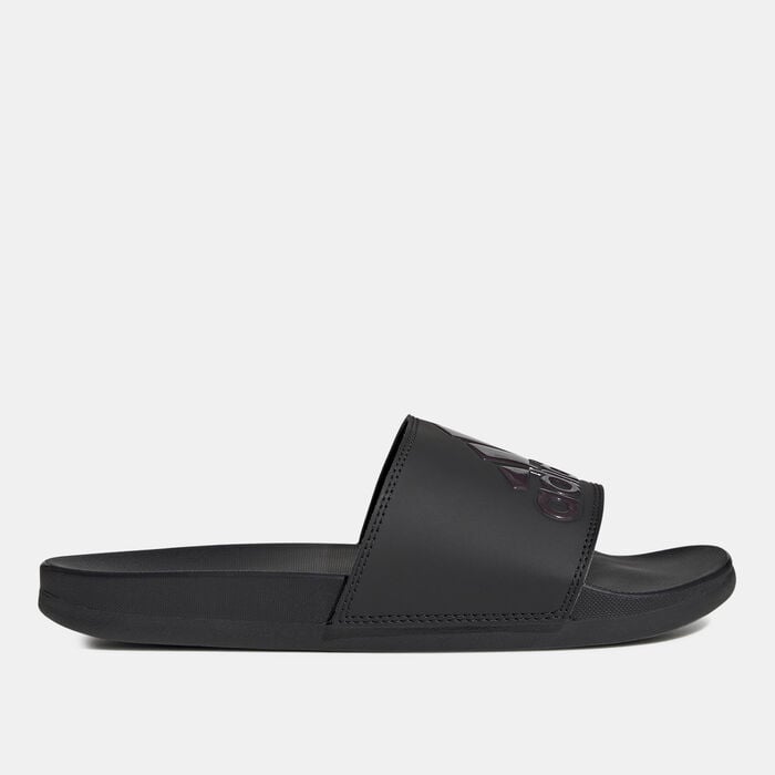 adidas Women's Adilette Comfort Slides Black adidas Women's Adilette Comfort Slides Black image number 0