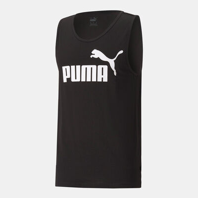 PUMA Men's Essential Tank Top Black PUMA Men's Essential Tank Top Black