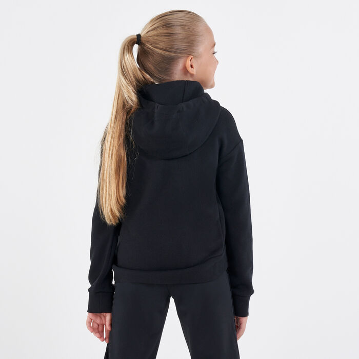 Nike Kids' Sportswear Club Fleece Hoodie Black Nike Kids' Sportswear Club Fleece Hoodie Black image number 1