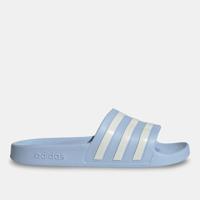 adidas Women's Adilette Aqua Slides Blue image number 1
