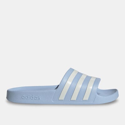 adidas Women's Adilette Aqua Slides Blue adidas Women's Adilette Aqua Slides Blue