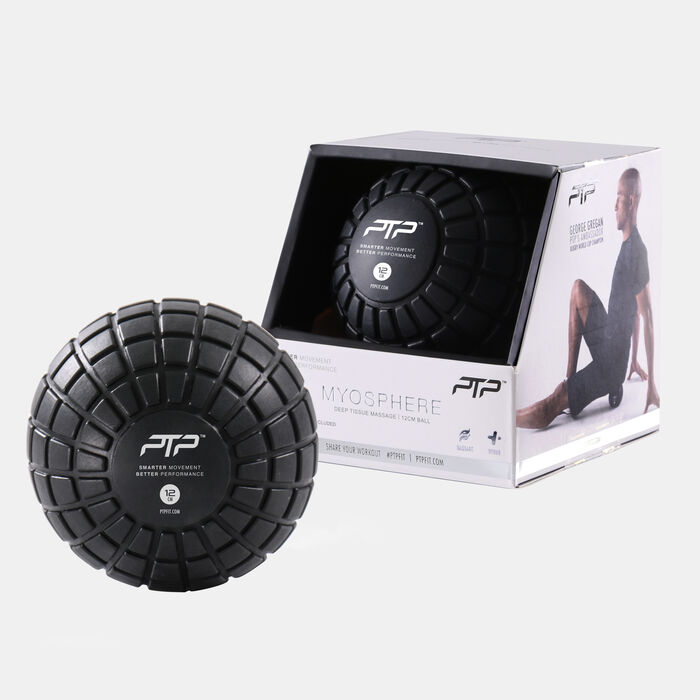 PTP Myosphere Deep Tissue Massage Ball Black image number 0