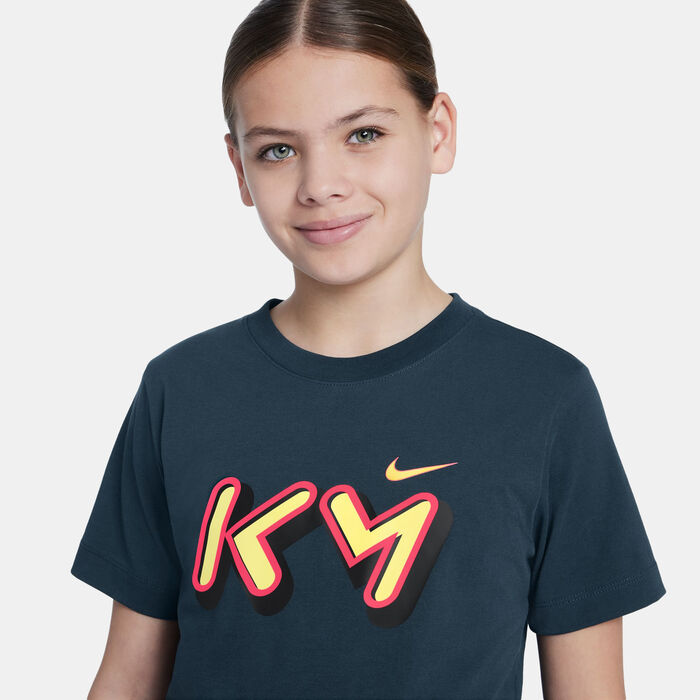 Nike Kids' Kylian Mbappé T-Shirt (Older Kids) Blue Nike Kids' Kylian Mbappé T-Shirt (Older Kids) Blue image number 2