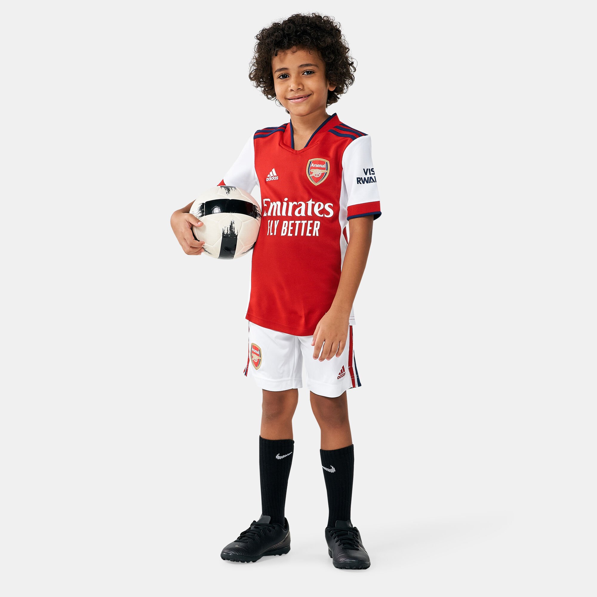 Buy adidas Kids Arsenal F.C. Home Jersey 2021 22 Red in KSA SSS