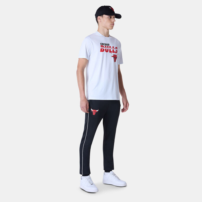 New Era Men's NBA Chicago Bulls Track Pants Black New Era Men's NBA Chicago Bulls Track Pants Black image number 2