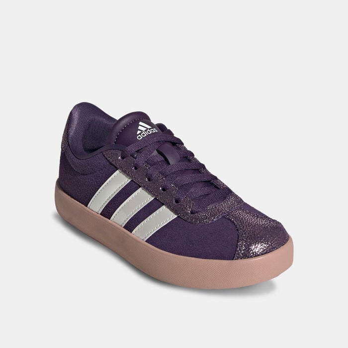 adidas Kids' VL Court 3.0 Shoes Purple adidas Kids' VL Court 3.0 Shoes Purple image number 1