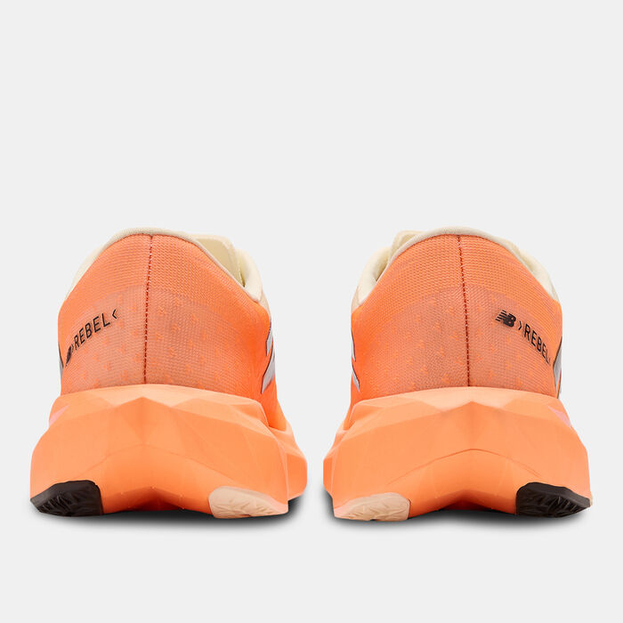 New Balance Women's FuelCell Rebel v4 Running Shoes Orange New Balance Women's FuelCell Rebel v4 Running Shoes Orange image number 4