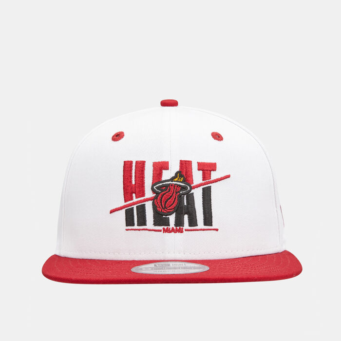 New Era Men's NBA Miami Heat Crown 9FIFTY Cap White New Era Men's NBA Miami Heat Crown 9FIFTY Cap White image number 0