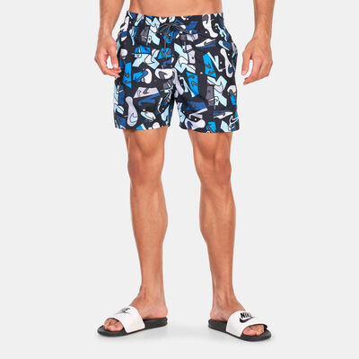 Nike Swim Men's Swim 5-Inch Volley Shorts Blue