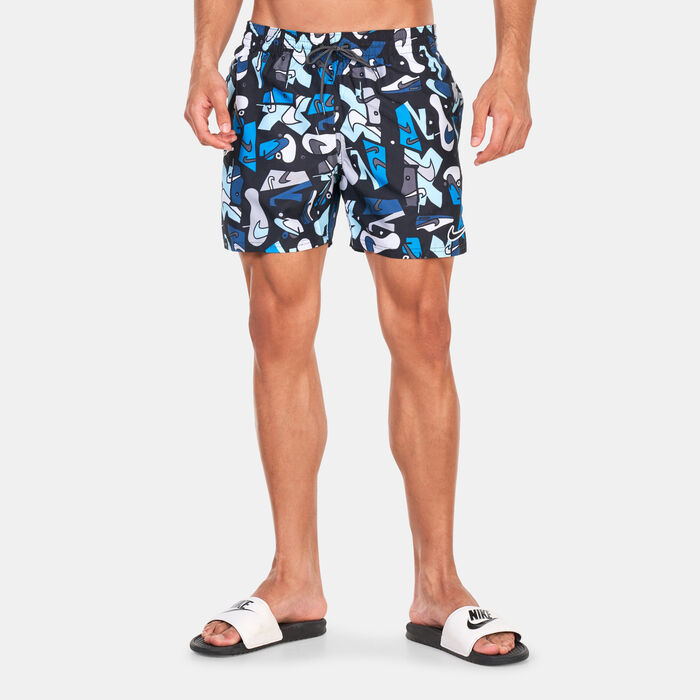 Nike Swim Men's Swim 5-Inch Volley Shorts Blue image number 0