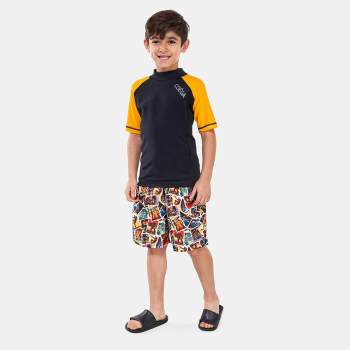 COEGA Kids' Board Shorts yellow COEGA Kids' Board Shorts yellow image number 2