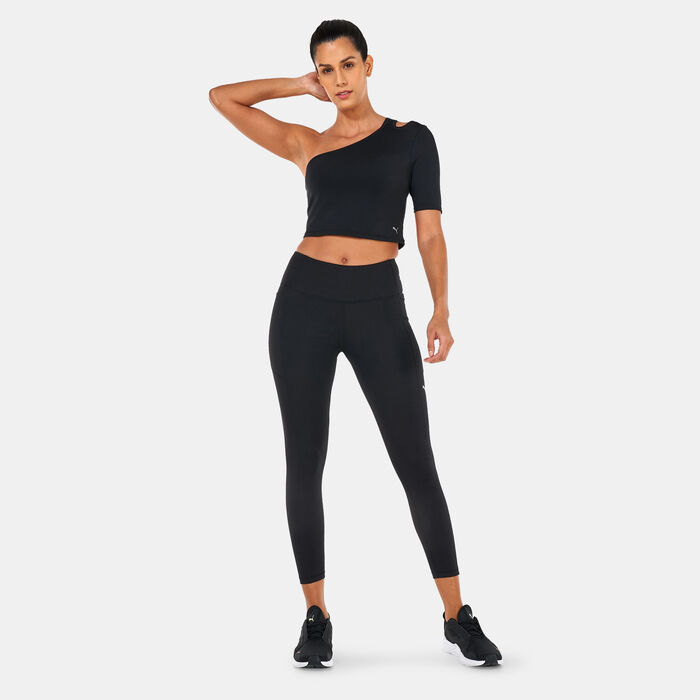 PUMA Women's Fashion Luxe ELLAVATE Training T-Shirt Black image number 2