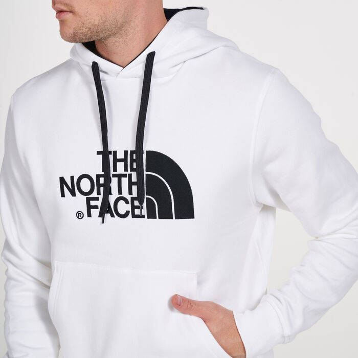 The North Face Men's Drew Peak Pullover Hoodie White image number 3