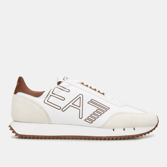 EA7 Emporio Armani Men's Logo-Print Lace-Up Shoe Grey EA7 Emporio Armani Men's Logo-Print Lace-Up Shoe Grey image number 0