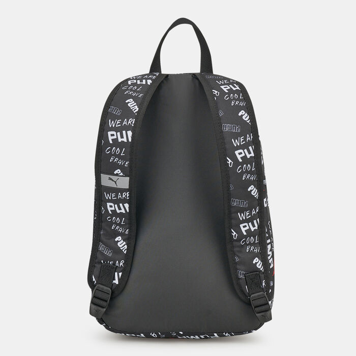 PUMA Kids' Phase Backpack (Small) Black PUMA Kids' Phase Backpack (Small) Black image number 1