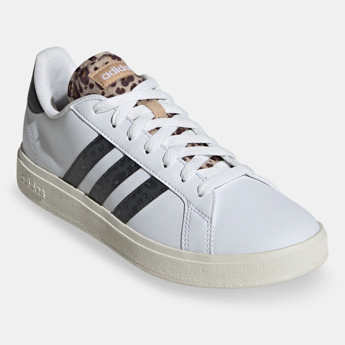 adidas Women's Grand Court Base 2.0 Shoes White adidas Women's Grand Court Base 2.0 Shoes White image number 1