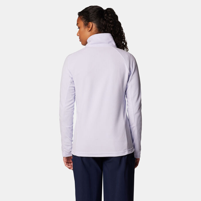 Columbia Women’s Glacial™ IV Half-Zip Fleece Jacket Blue image number 1