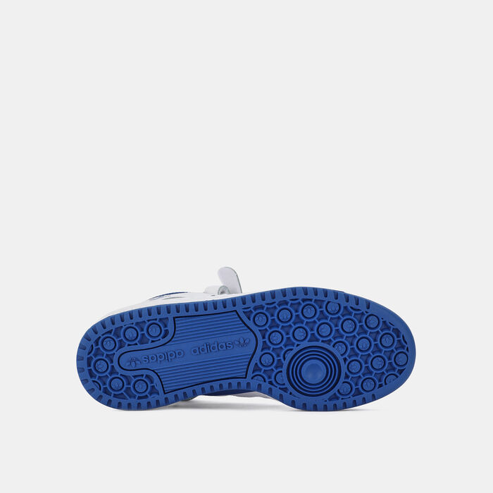adidas Originals Kids' Forum Mid J Shoe White adidas Originals Kids' Forum Mid J Shoe White image number 3
