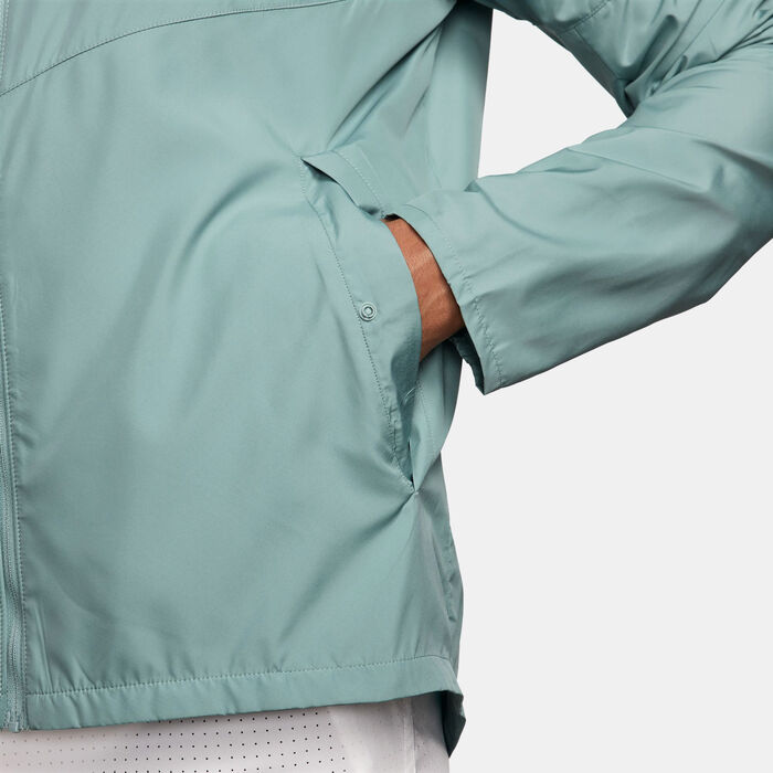 Nike Men's Miler Repel Running Jacket Green image number 2