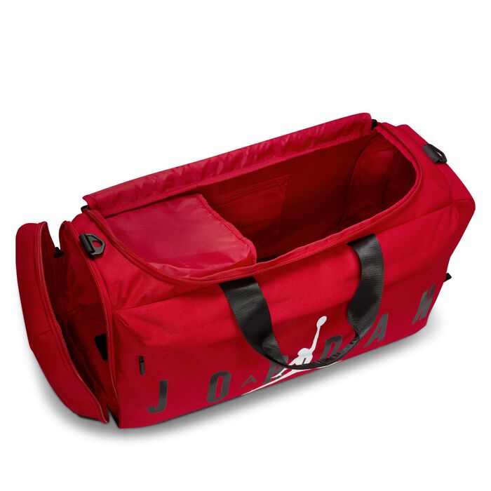 Jordan Velocity Duffle Bag Red Jordan Velocity Duffle Bag Red image number 6