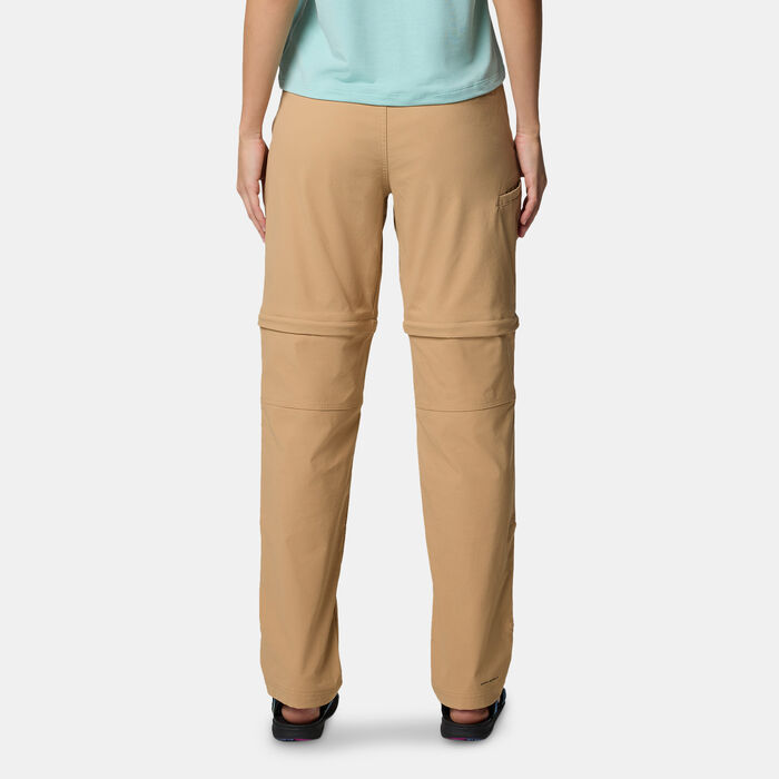 Columbia Women's Leslie Falls Convertible Pants Brown Columbia Women's Leslie Falls Convertible Pants Brown image number 1