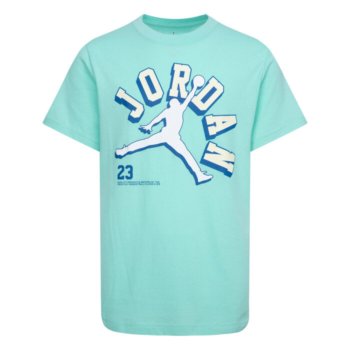 Jordan Varsity Jumpman Tee Big Kids' T-Shirt Green Jordan Varsity Jumpman Tee Big Kids' T-Shirt Green image number 0