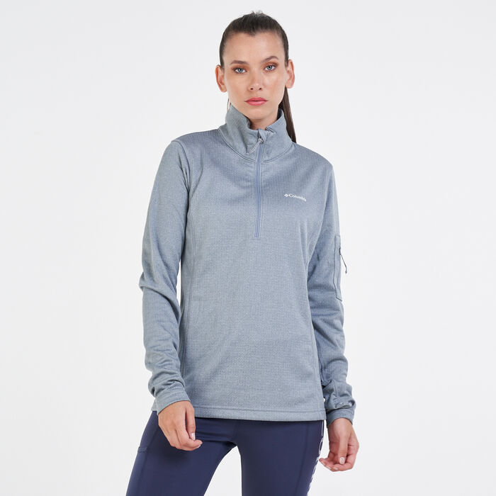 Columbia Women's Park View™ Grid Fleece Pullover Multi-Color Columbia Women's Park View™ Grid Fleece Pullover Multi-Color image number 0