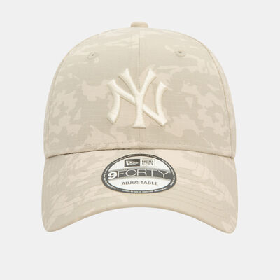 New Era Men's Camo Collection 9FORTY Cap White