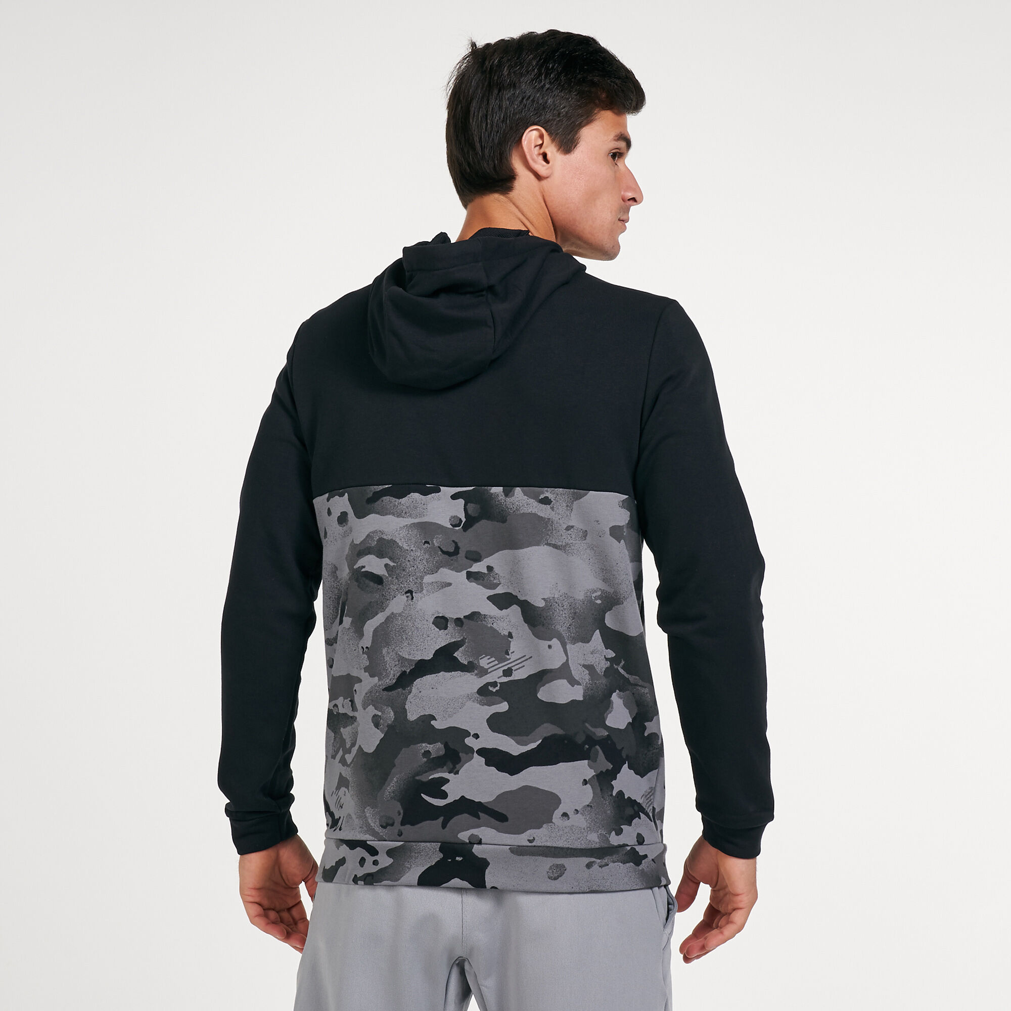 Nike dry men's camo training hoodie top
