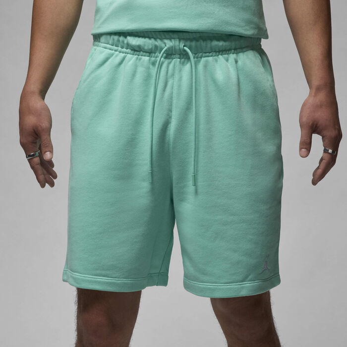 Jordan Men's Essentials Loopback Fleece Shorts Green Jordan Men's Essentials Loopback Fleece Shorts Green image number 1