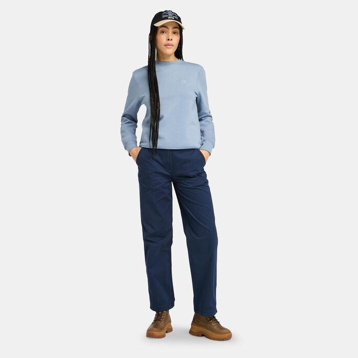 Timberland Women's Exeter Sweatshirt Blue Timberland Women's Exeter Sweatshirt Blue image number 2