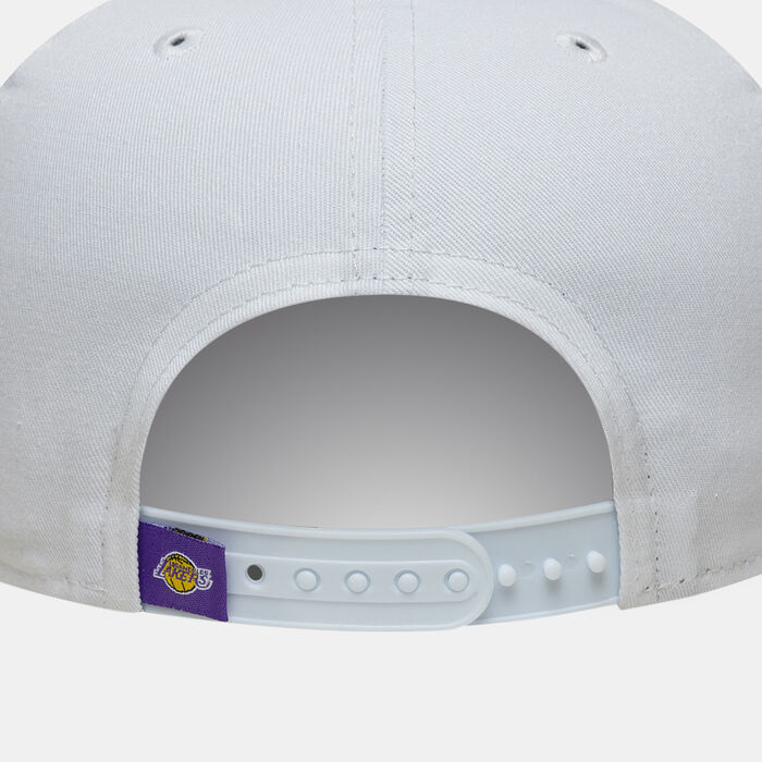 New Era Men's NBA Los Angeles Lakers Wordmark 9FIFTY Cap White New Era Men's NBA Los Angeles Lakers Wordmark 9FIFTY Cap White image number 2
