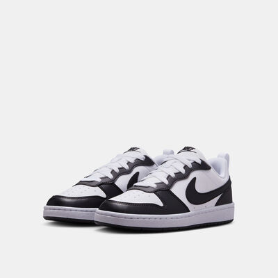 Nike Kids' Court Borough Low Recraft Shoes Black Nike Kids' Court Borough Low Recraft Shoes Black
