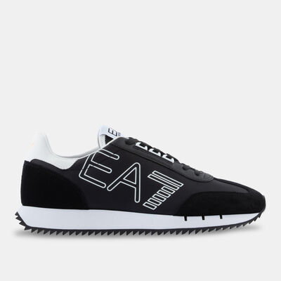 EA7 Emporio Armani Men's Logo-Print Lace-Up Shoe Black