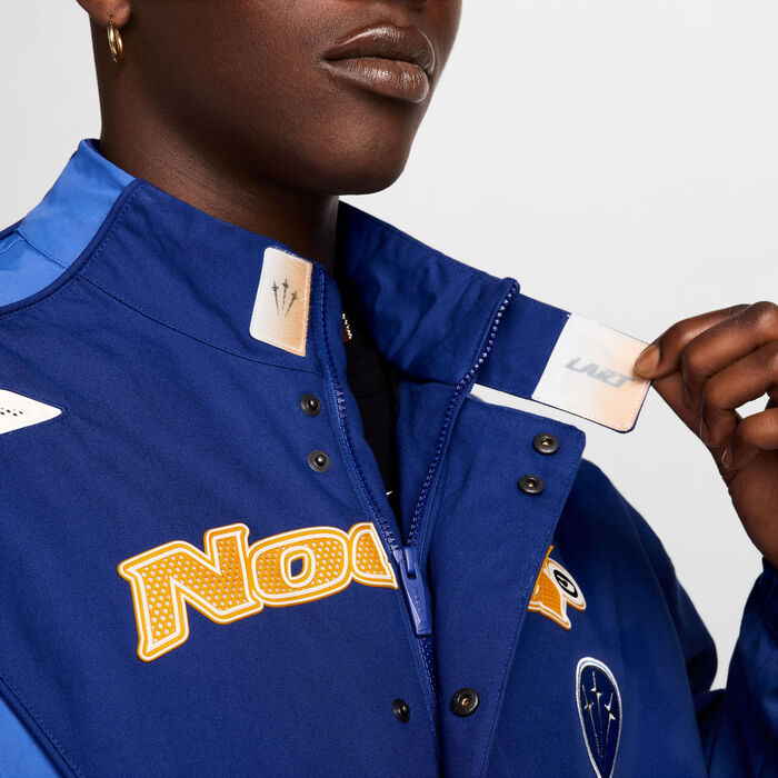 Nike Men's NOCTA L'ART Racing Jacket Blue Nike Men's NOCTA L'ART Racing Jacket Blue image number 3