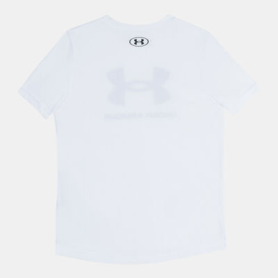 Under Armour Kids' Sportstyle Logo Training T-Shirt White