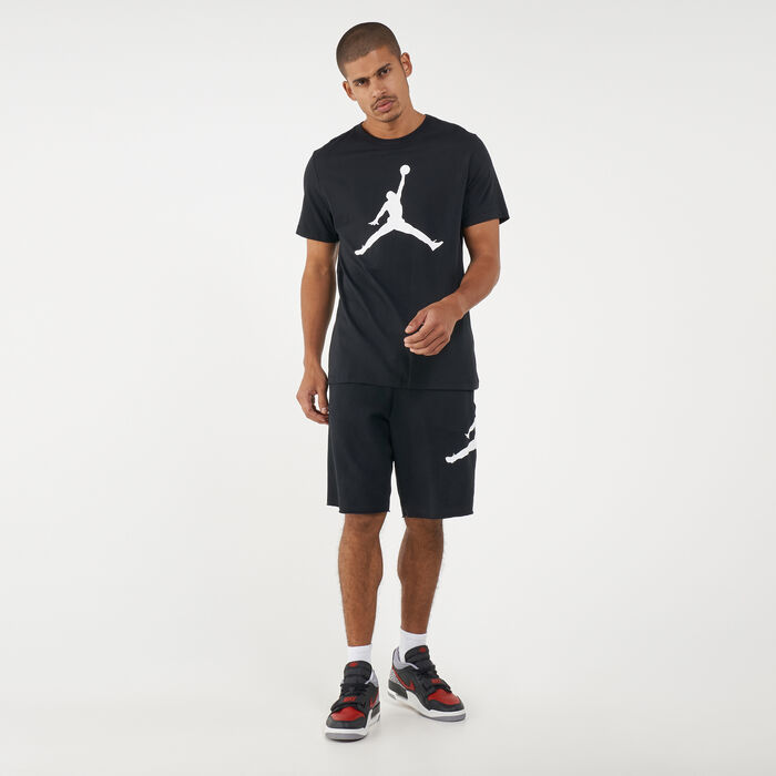 Jordan Men's Jumpman Crew T-Shirt Black Jordan Men's Jumpman Crew T-Shirt Black image number 2