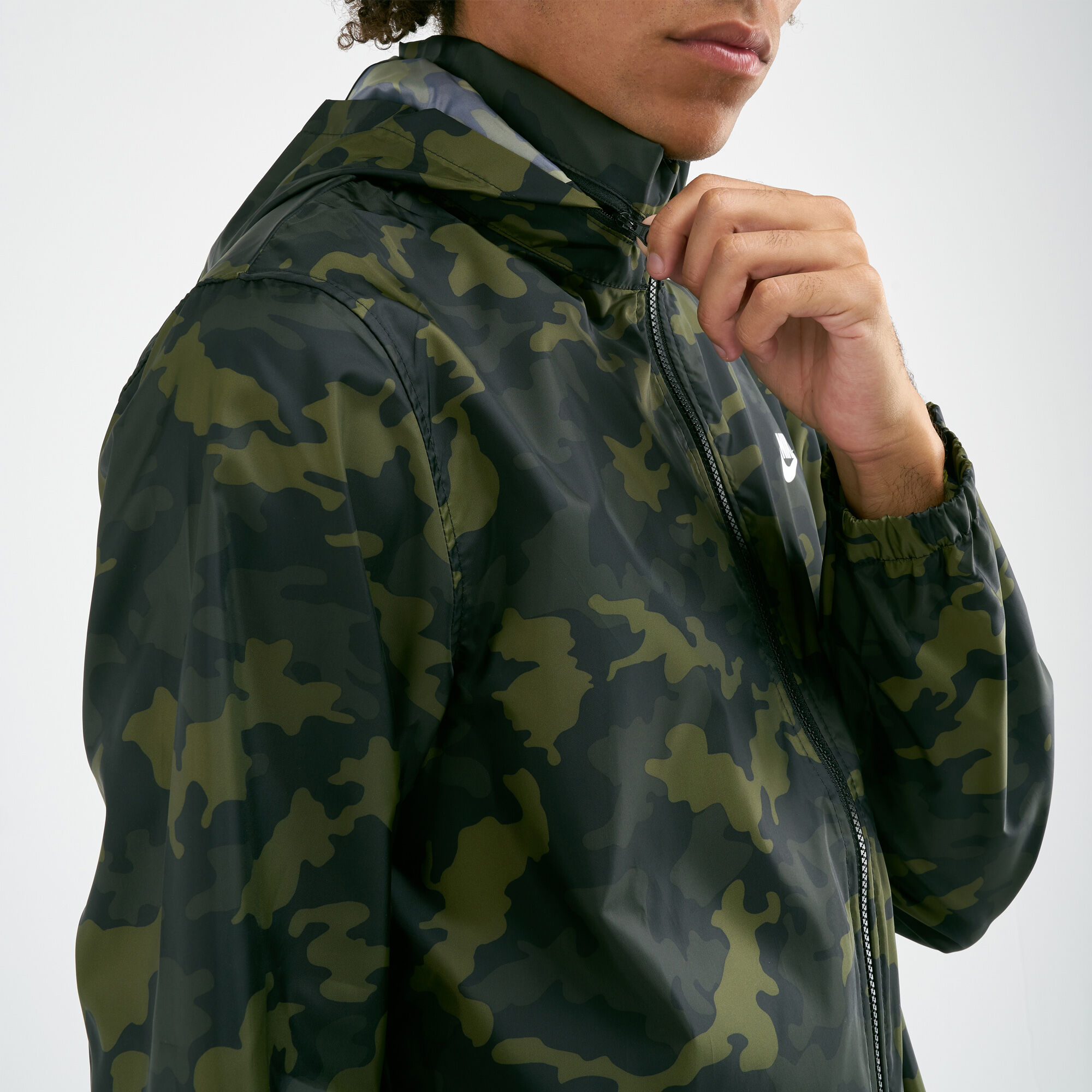 Nike running jacket camo on sale