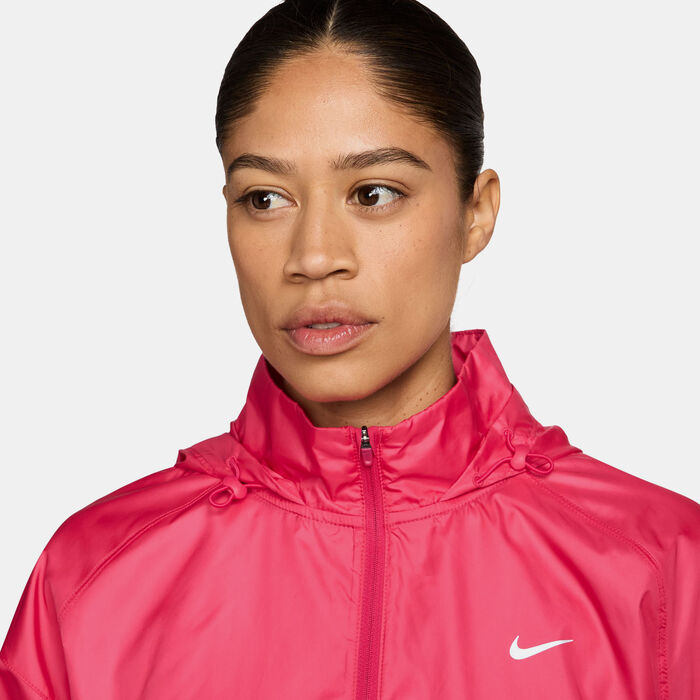 Nike Women's Tempo Repel Running Jacket Pink Nike Women's Tempo Repel Running Jacket Pink image number 2