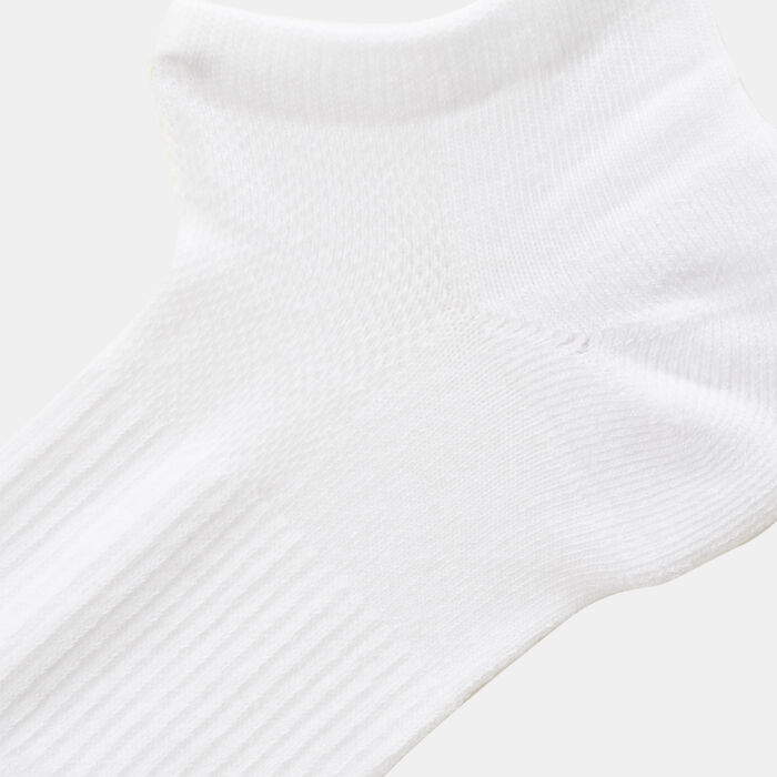 Dropkick Men's Sports Ankle Socks (3 Pairs) White Dropkick Men's Sports Ankle Socks (3 Pairs) White image number 4