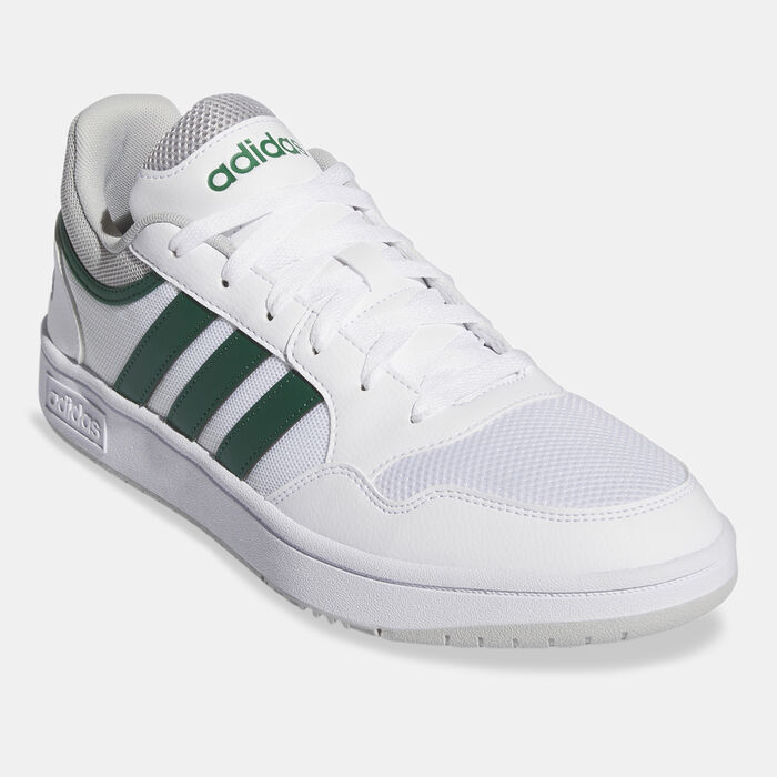 adidas Men's Hoops 3.0 Summer Basketball Shoes White adidas Men's Hoops 3.0 Summer Basketball Shoes White image number 1