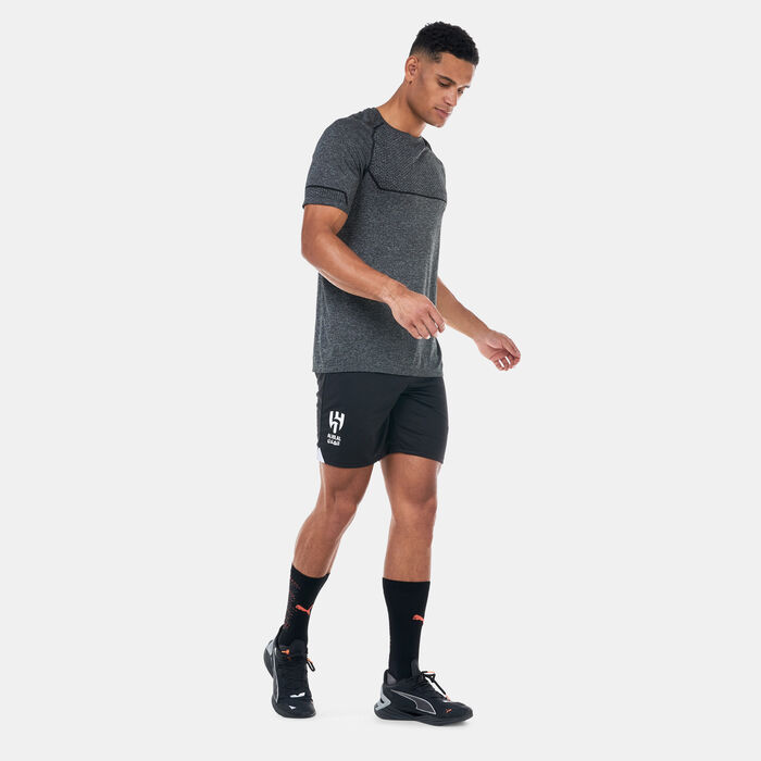 PUMA Men's Al Hilal Home Football Shorts - 2023/24 White PUMA Men's Al Hilal Home Football Shorts - 2023/24 White image number 2