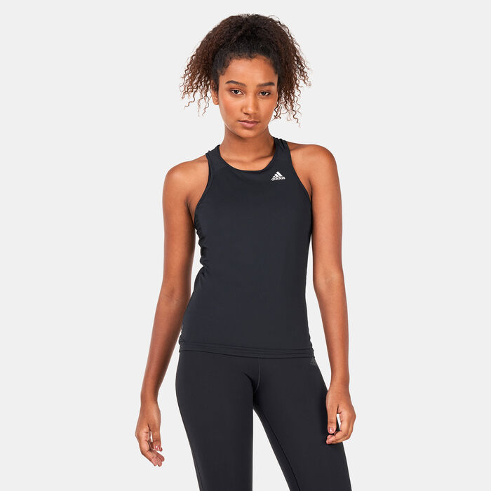 adidas Women’s Own The Run Running Tank Top Black image number 0