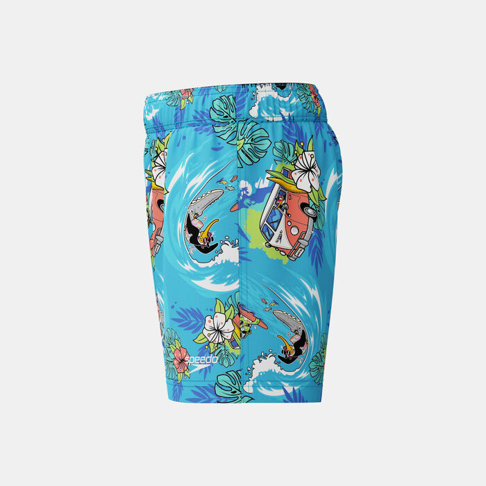Speedo Kids' Learn To Swim Swimming Shorts Blue Speedo Kids' Learn To Swim Swimming Shorts Blue image number 3