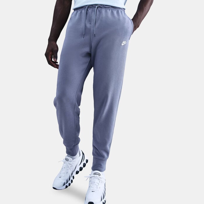 Nike Men's Club French Terry Joggers Blue Nike Men's Club French Terry Joggers Blue image number 3