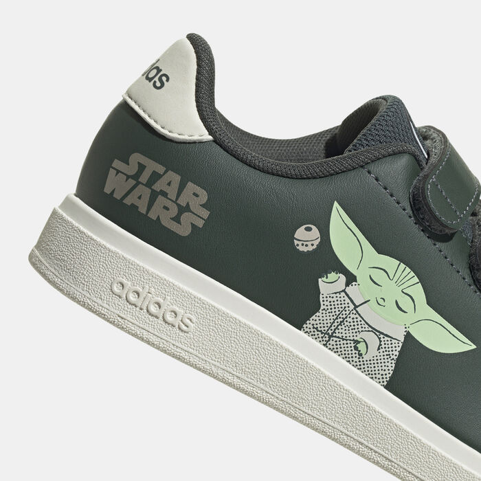 adidas Kids' Star Wars Advantage 2.0 Shoes Green adidas Kids' Star Wars Advantage 2.0 Shoes Green image number 4